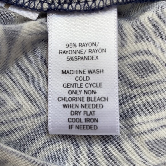 Loft Pull On Circle Skirt 💗 Purple & Ivory - Picture 12 of 12